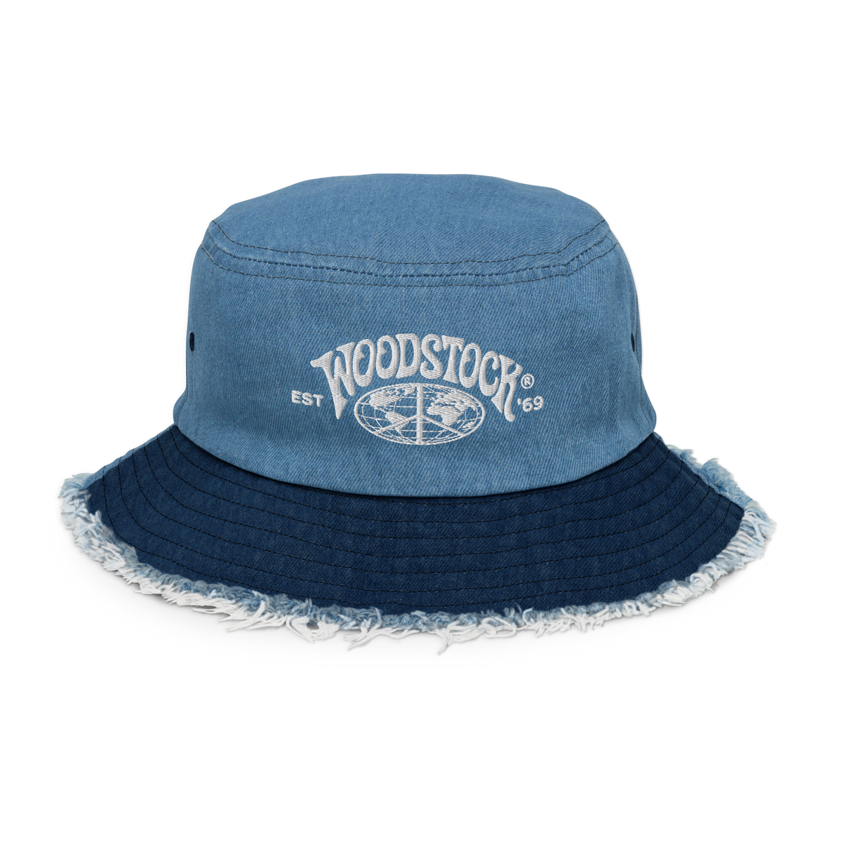 Woodstock Denim Bucket Hat