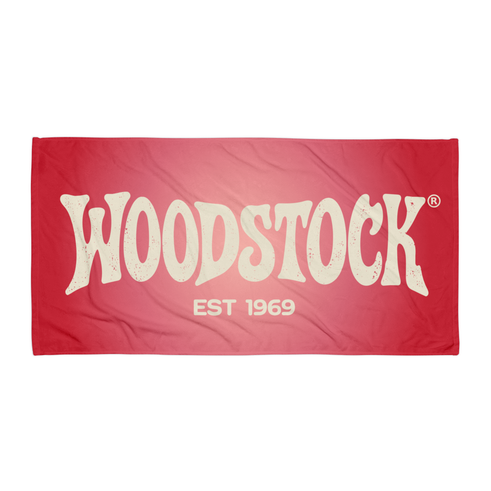 Woodstock Est. 1969 Beach Towel