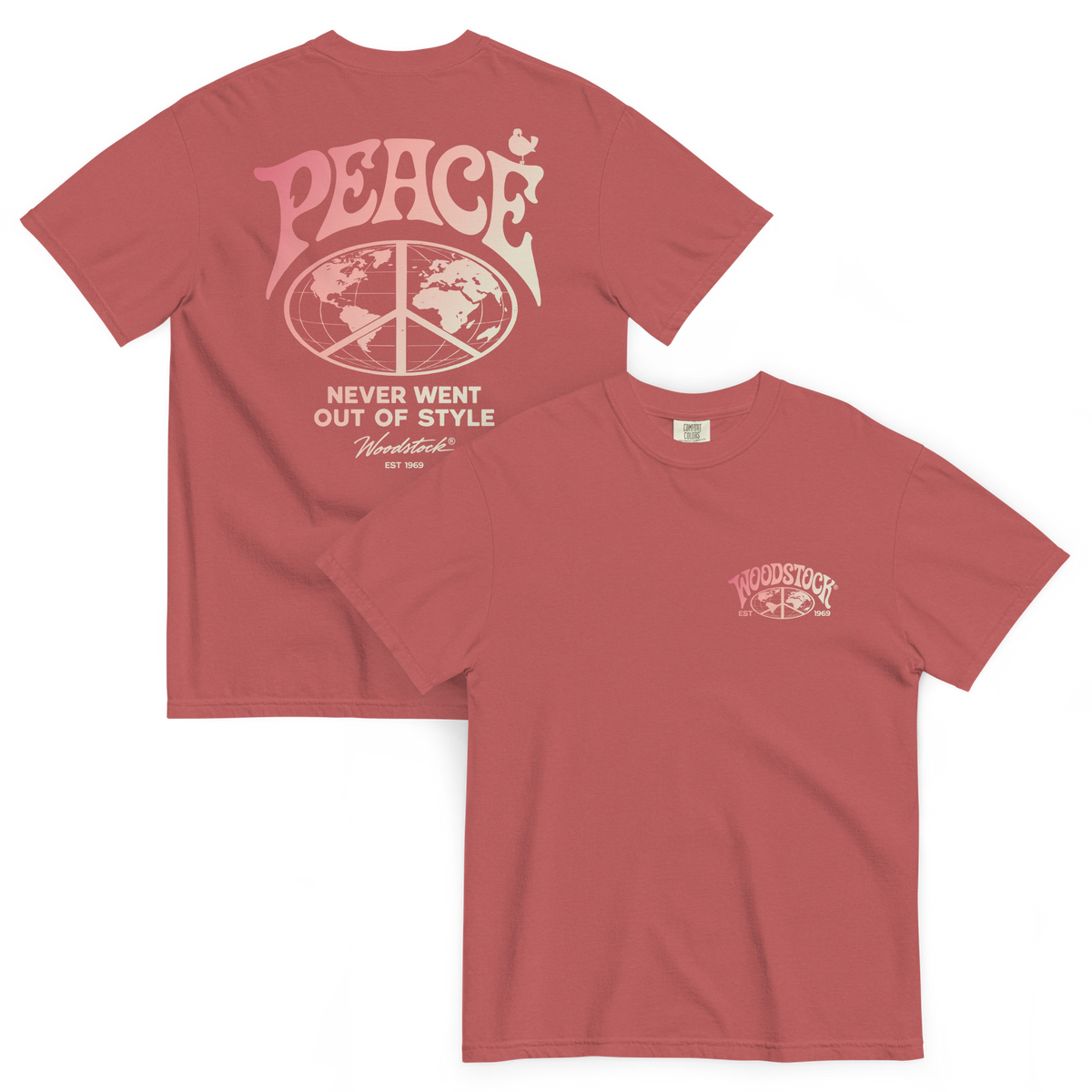 Woodstock Tee, Peace Never Went Out of Style
