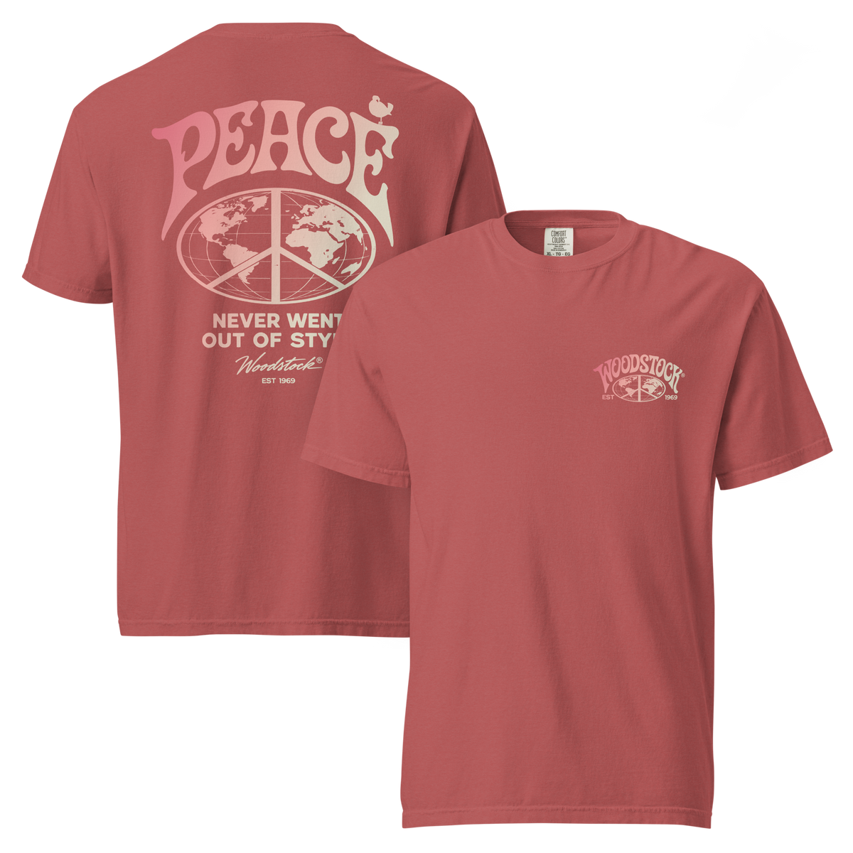 Woodstock Tee, Peace Never Went Out of Style